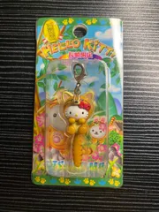 【未開封】ハローキティ　ストラップ　長崎限定　対馬バージョン