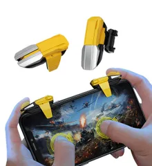 【特価商品】荒野行動 コントローラー PUBG Mobile プロのスマホシューティングゲーム 射撃ボタン 連打機 50連打 1秒6/15/30/50回タップ 高感度 電源ボタンと干渉しない ズレ防止 連続40ゲームをプレイし続けることができます iphone