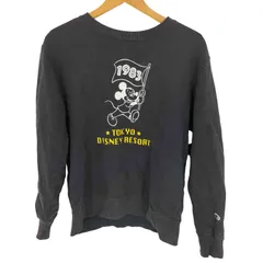 チャンピオン Champion テーマパークキャラクターコラボ プリント クルーネックスウェット レディース import：L 