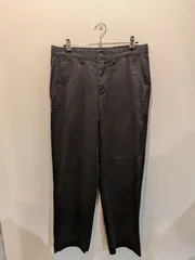 00s　Polo by Ralph Lauren　ポロバイラルフローレン　チノパン　ポロチノ　ブラック　黒　PRESTON PANT　プレストン　ノータック　W30　ポニー刺繍