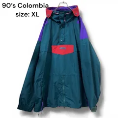 90’s Colombia アナラックパーカー　メンズ　XL