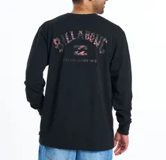 2026春夏 新品【BILLABONG/ビラボン】ARCH ロンT【REGULAR FIT】 BLK メンズ BG011052