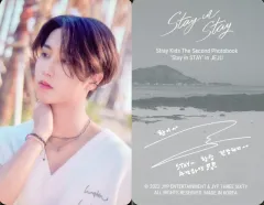 【中古】コレクションカード(男性) Stray Kids/HAN(ハン)/裏面グレー・印刷サイン・メッセージ入り/PHOTO BOOK「Stray Kids ‘Stay in STAY’ in JEJU」封入フォトカード
