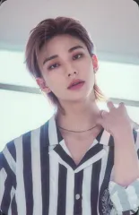 【中古】コレクションカード(男性) Stray Kids/Hyunjin(ヒョンジン)/裏面青/PHOTO BOOK「Stray Kids ‘Stay in STAY’ in JEJU」封入フォトカード