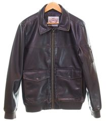 新品リーバイス レザージャケット A-2 フライトジャケット ブラック