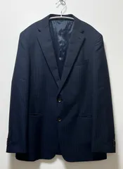 PERSON'S FOR MEN ＜大きめ＞ストライプスーツ セットアップ 3L