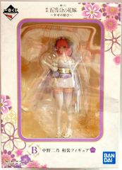 BANDAI SPIRITS 이치 반 쿠지 영화 오등분의 신부 행복의 매듭 B상 나카노 니노 화장 피규어