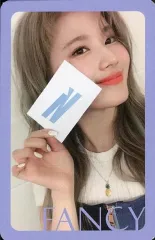【中古】コレクションカード(女性) TWICE/サナ/「FANCY」・ブロック体/CD「FANCY YOU」付属フォトカード