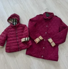 百貨店購入)バーバリー 14yキルティングアウター レディース(55)新世界百貨店購入