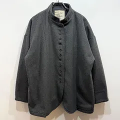 ゼロハチマブ 08Mab スタンドカラージャケット フェイクウール スタンドジャケット グレー【送料込み】のサムネイル