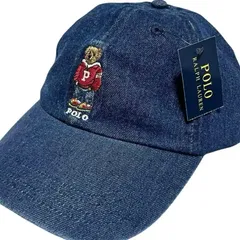 【新品】Polo Ralph Lauren ラルフローレン ポロベア デニム キャップ
