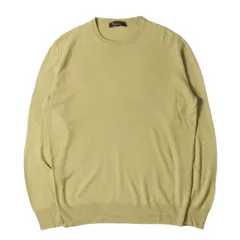 【美品】Loro Piana ロロ・ピアーナ ニット マスタード サイズ:50 | 現行モデル スーパーライト・クルーネック ニット セーター | イタリア製 | トップス プルオーバー【メンズ】【中古】のサムネイル