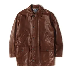 2026年最新】rrl ralph lauren /レザーカーコートの人気アイテム