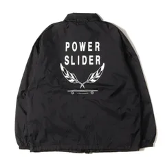 CHALLENGER チャレンジャー ジャケット ブラック 黒 サイズ:L | 21SS グラフィック コーチジャケット (POWER SLIDER COACH JACKET) | アウター ブルゾン 上着【メンズ】【中古】