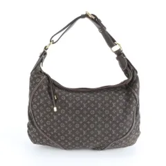 極美品 ルイヴィトン モノグラム ミニラン マノン MM M95619 レザー ショルダーバッグ 肩掛け ワンショルダー レディース RWE DP47-6【中古】