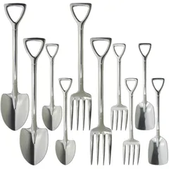 【新品】 ナガオ 燕三条 カントリーストーリー ディナーカトラリーセット ミラー 10本 日本製 1