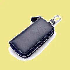 スマートキーケース 車キーケース カードキーケース 6連 本革 2つ内側ポケット レディース カード入れ メンズ カラビナ付き キーケース 大容量 [YuHaru] プレゼント