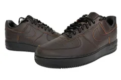 ナイキ NIKE AIR FORCE 1 '07 PRM VELVET BROWN エアフォース 1 ロー プレミアム ベルベット ブラウン IM8056-220 27.5茶 ブランド古着ベクトル 中古▲■260130