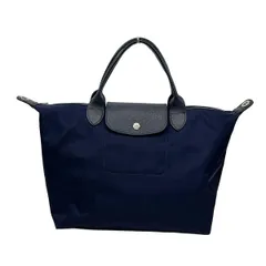 LONGCHAMP(ロンシャン) ハンドバッグ ル・プリアージュネオ ネイビー レザー