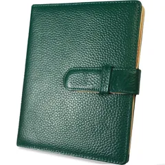 【新品】 [Kstarplus] 本革 母子手帳ケース＆お薬手帳ケース【小銭入れ x ギフトボックス付き】 人気 マルチケース カバー おしゃれ (グリン) 1