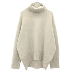 GALERIE VIE ギャルリー ヴィー ファインウールタートルネックプルオーバー 23-02-24-02303 オフホワイト系 M