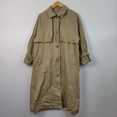 JOURNAL STANDARD relume ジャーナルスタンダード レリューム ロングコート アースカラー ベージュ 38サイズ レディース 古着 シンプル シティーボーイ
