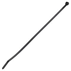 Panduit Nylon Cable Ties, Heat Resistant, Black, 3.6mm Width, 142mm Length, 100 Pieces per Pack (PLT1.5I-C30)