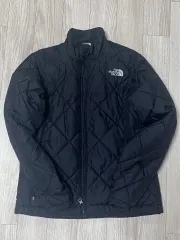 THE NORTH FACE ザノースフェイス キルティング ブラック ダウンジャケット