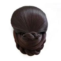 着物 かつら 浴衣 結婚式 ポイントウィッグ 盛りウィッグ 夏祭り 盛り髪 髪飾り まとめ髪 つけ毛 和装シニヨン 花火 ウィッグ お団子 和装ウィッグ [RemeeHi]