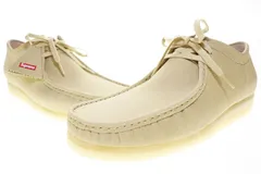 シュプリーム SUPREME CLARKS ORIGINALS 25SS REFLECTIVE WALLABEE NATURAL 29cm クラークス コラボ リフレクティブ ワラビー ナチュラル 【ブランド古着ベクトル】【中古】☆AA★▲■250824