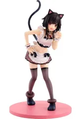 【新品】フィギュア めぐみん 原作版 猫耳メイドver. 「この素晴らしい世界に祝福を!」 プラスチック製塗装済み完成品