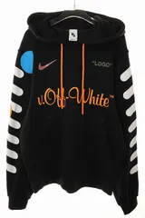 オフホワイト OFF WHITE × NIKELAB FOOTBALL COLLECTION PULLOVER HOODIES BLACK S AA3257-010 ナイキラボ フットボールコレクション プルオーバーパーカー フーディー ☆AA★250923