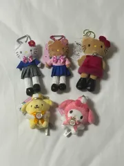サンリオキャラクターズ ぬいぐるみ キーホルダー セット