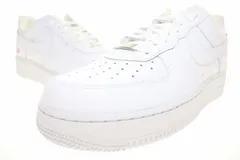 ナイキ NIKE × SUPREME AIR FORCE 1 LOW SP WHITE 27.5cm CU9225-100 シュプリーム エア フォース ロー ホワイト 【ブランド古着ベクトル】【中古】▲■260120