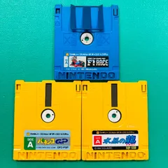 【3点セット】ファミコン ディスクシステム ファミコングランプリ F1レース パチンコGP 水晶の龍 Nintendo DATA EAST CORP. SQUARE FC