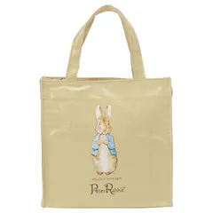 【新品】 ピーターラビット(TM) ミニトートバッグ [ランチバッグ ランチトート レディース ミニトート サブバッグ かわいい 撥水 軽量 Sサイズ] 0624 ベージュ 0