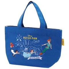 【新品】 スケーター(Skater) ランチバッグ 帆布 トートバッグ ディズニー ピーター・パン YEB1N 1