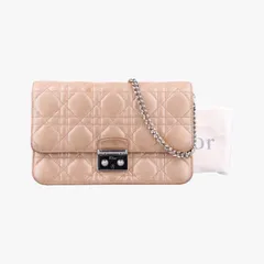 クリスチャンディオールChristian Diorミスディオール ゴールド レザー 12-MA-0135