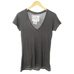 フランク&アイリーン Frank&Eileen ROSE TEA SHIRT ローズ Tシャツ カットソー 半袖 Vネック S グレー 0911 ■のサムネイル