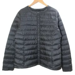 ユニクロ UNIQLO ウルトラライトダウンコンパクトジャケット ナイロン 大きいサイズ XL 黒 ブラック /X