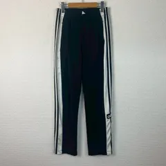 adidas Originals アディダスオリジナルス トラックパンツ サイドライン ブラック J/Sサイズ メンズ 古着 スポーツMIX ストリート