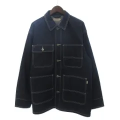 ニコアンド Niko and.. 美品 デニムカバーオール デニム ジャケット H231MJ02TO 青 ブルー Lのサムネイル
