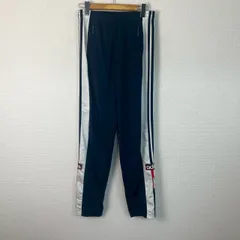 adidas Originals アディダスオリジナルス トラックパンツ ロゴ刺繍 ネイビー Lサイズ メンズ 古着 スポーツMIX ストリート