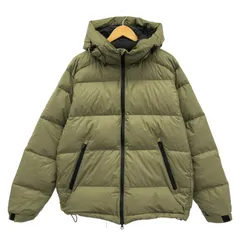 【中古】NANGA×URBAN RESERCH DOORS AURORA ダウンジャケット サイズL カーキ[79]