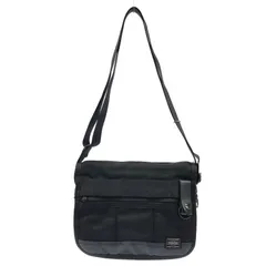 【中古】PORTER ヒート ショルダーバッグ ブラック[79][240079028829]
