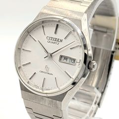 希少/稼働/新品ベルト】CITIZEN クリストロン 4-860098 Y - メルカリ