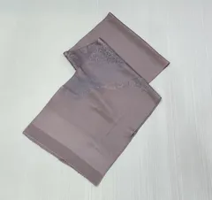 帯揚/薄紫/美品/丹後ちりめん/1179