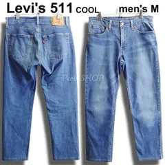 Levi's　リーバイス　511 クール　W82cm / W32 / M　スリムデニム　ハイストレッチ　ライトインディゴ　メンズ