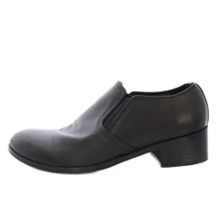 パドローネ PADRONE BL SIDE GORE SHOES サイドゴアスリッポン レザーシューズ 41 黒 ブラック /TK