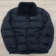 モンベル リバーシブル フリース パファー ダウン ジャケット